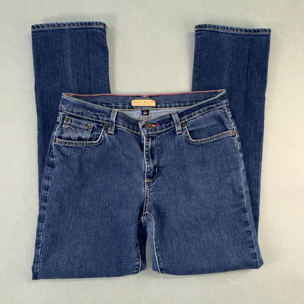 Women's Tommy Hilfiger Denim Straight Leg Jeans Blue Size 11